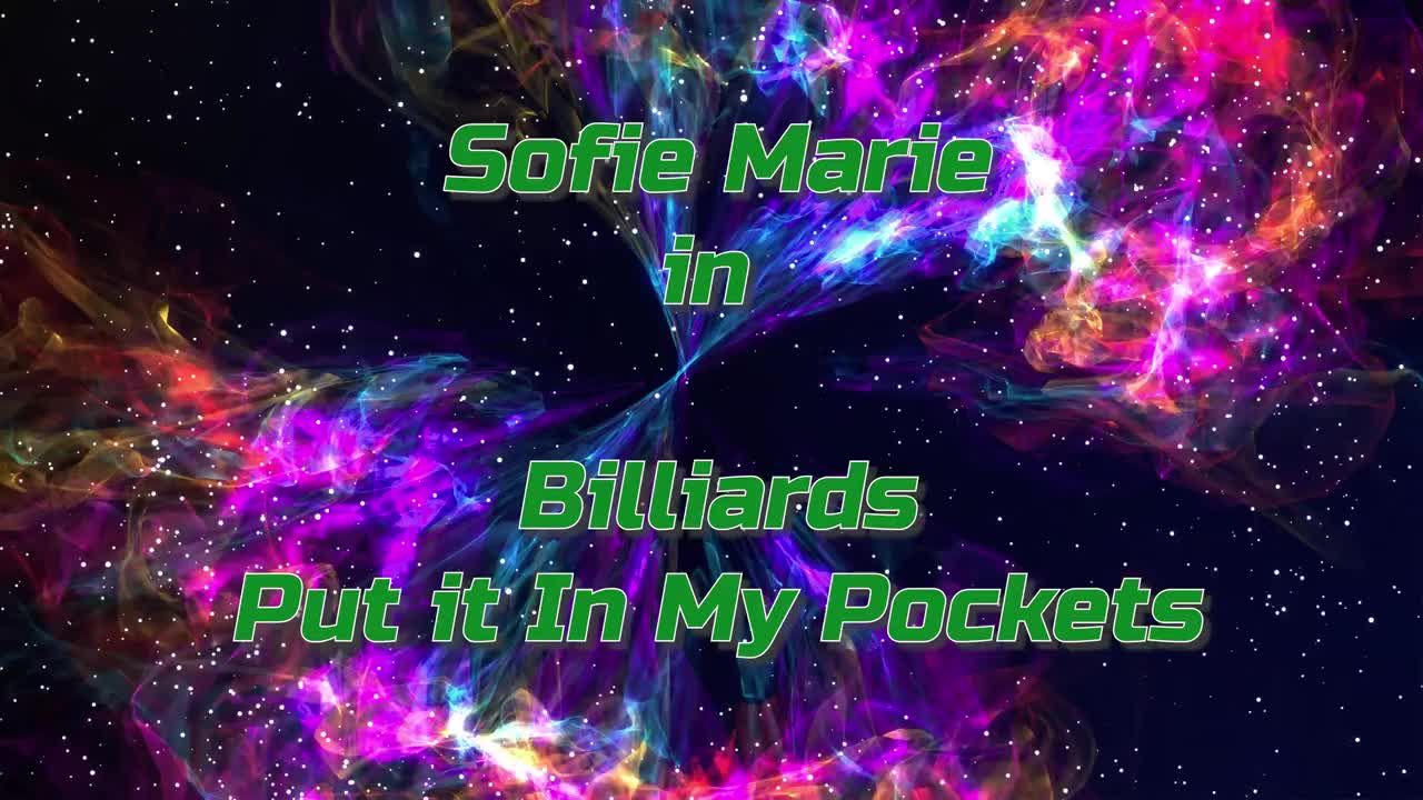 SofieMarie Billiards Put It In The Pink Pocket - Porn video | ePornXXX