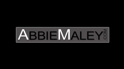 AbbieMaley Irresistible Brunette Babe Has Wild Sex