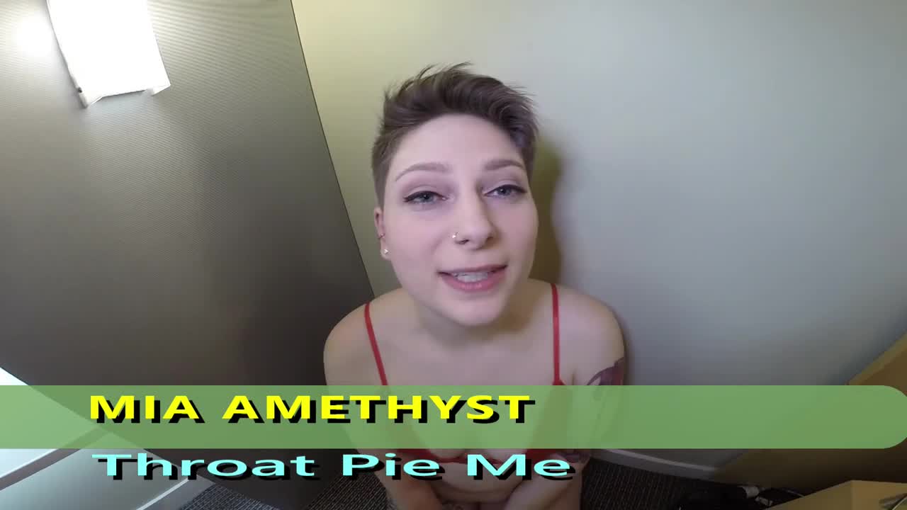 AussieFellatioQueens Mia Amethyst Throat Pie Me - Porn video | ePornXXX
