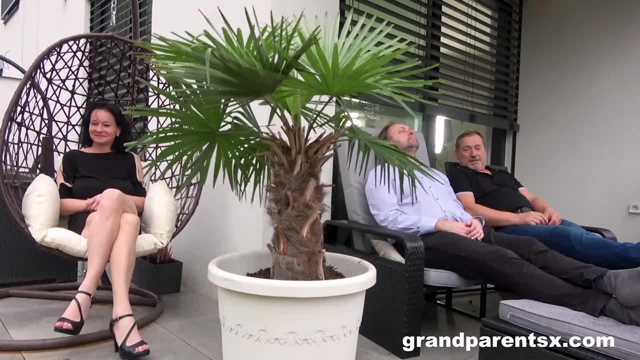 GrandParentsX Rita Black And Bella Angel Old Lovers Fuck With AuPair - Porn video | ePornXXX