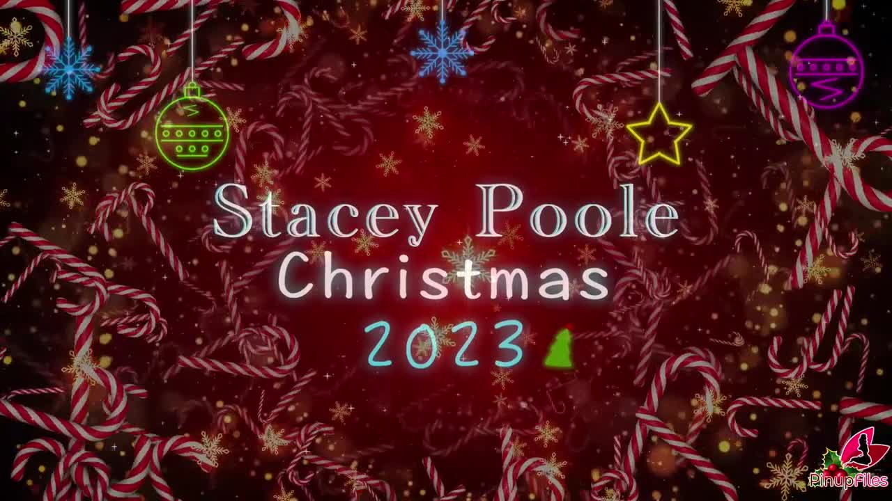 PinupFiles Stacey Poole Sexy Christmas - Porn video | ePornXXX
