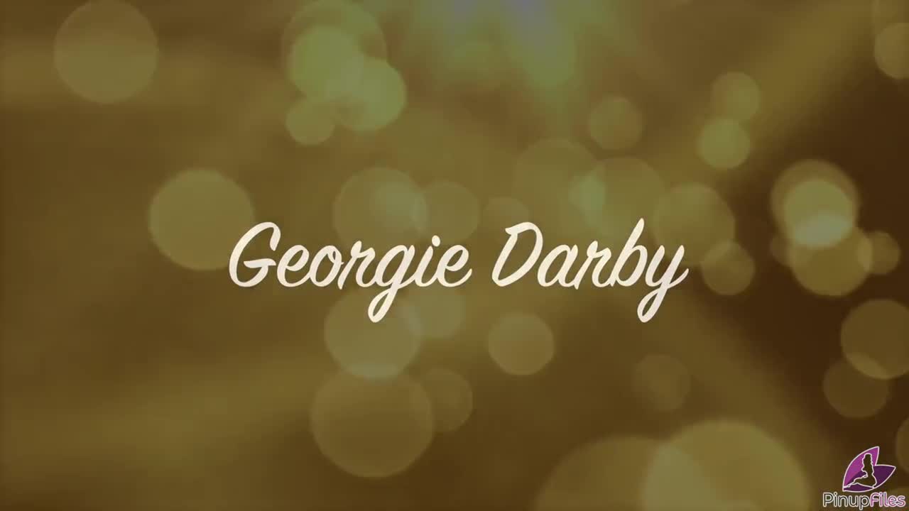 PinupFiles Georgie Darby Navy Lace - Porn video | ePornXXX