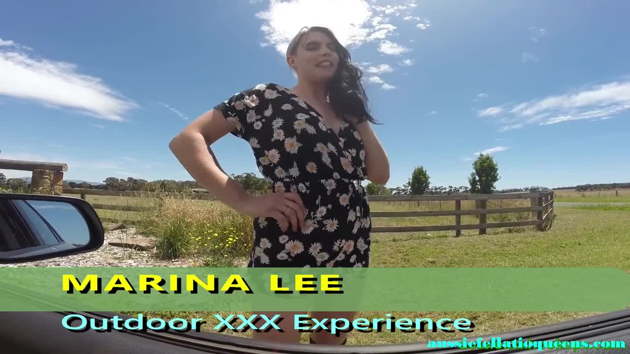 AussieFellatioQueens Marina Lee Outdoor Experience - Porn video | ePornXXX