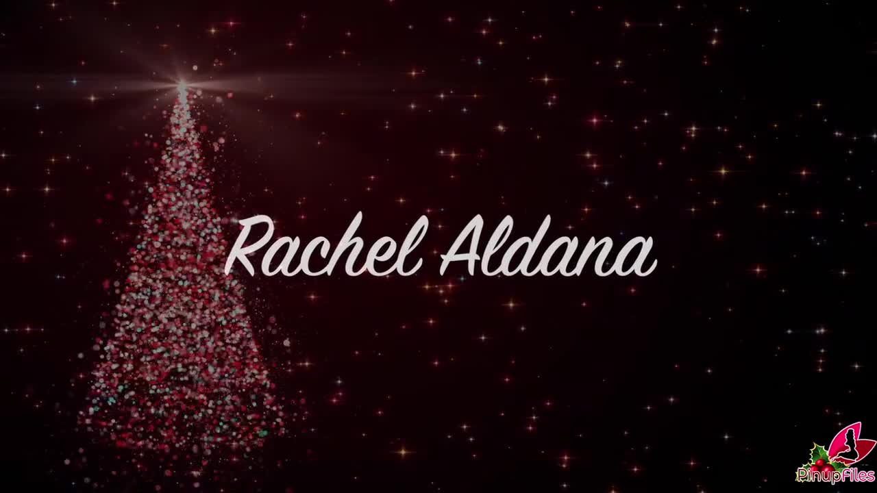PinupFiles Rachel Aldana Holiday Red - Porn video | ePornXXX