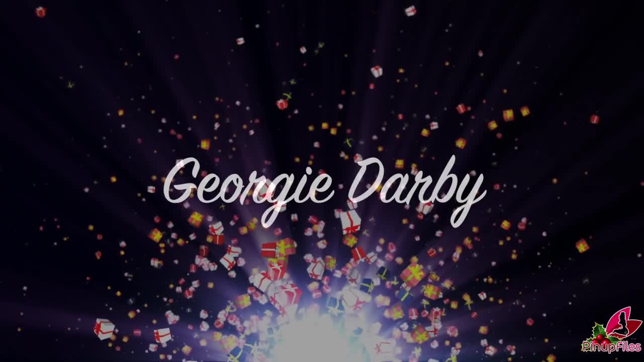 PinupFiles Georgie Darby Santa Baby Lap Dance - Porn video | ePornXXX