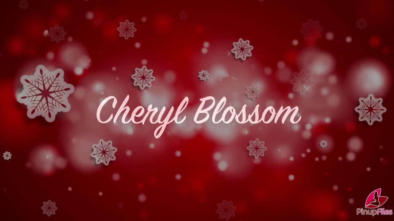 PinupFiles Cheryl Blossom Festive Red - Porn video | ePornXXX