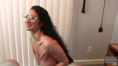 Arabelles Playground Presents Stepsister Convinces You Into A Blowjob GAYME