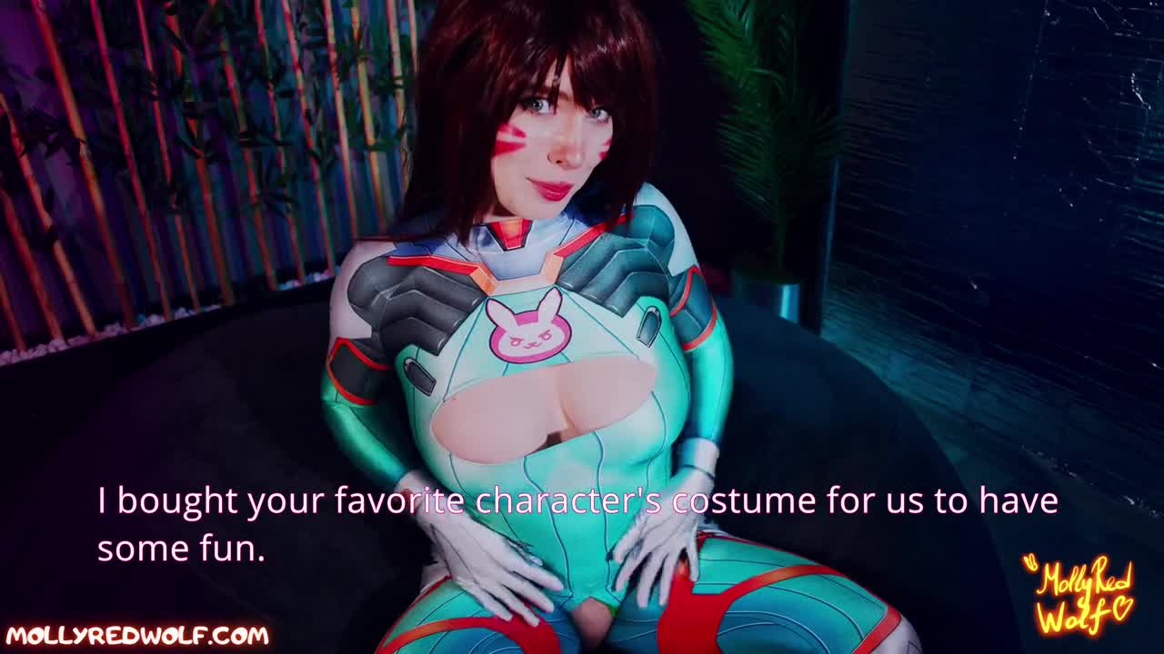 ManyVids MollyRedWolf NERF This Dva Gets Triple Damage - Porn video | ePornXXX