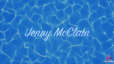 PinupFiles Jenny McClain Blue Bikini