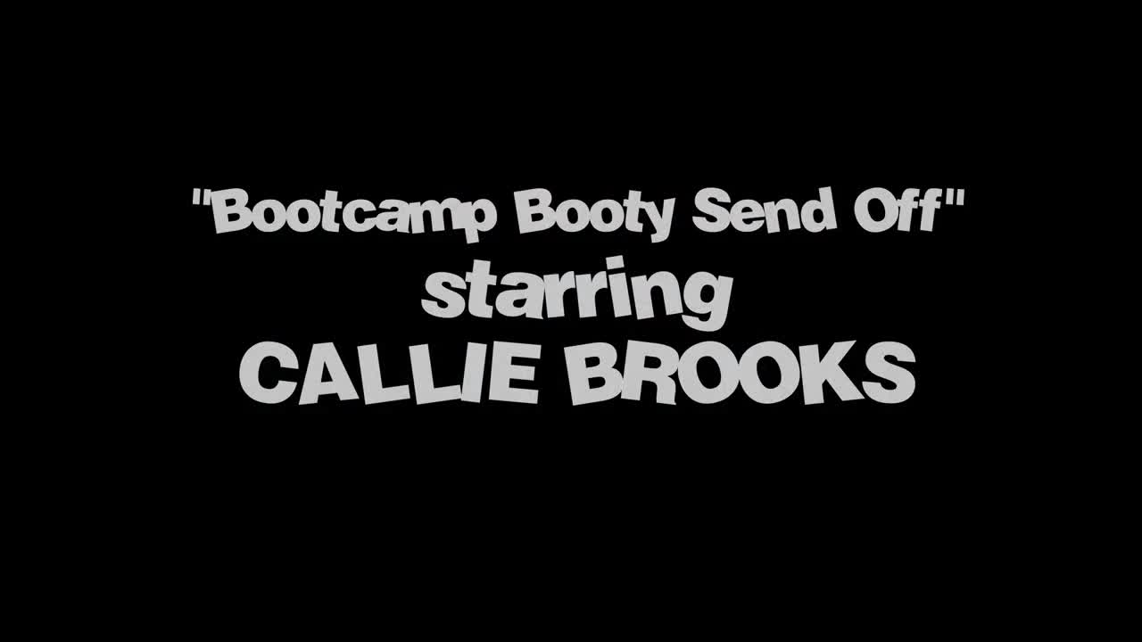 MyPervyFamily Callie Brooks Bootcamp Booty Send Off - Porn video | ePornXXX