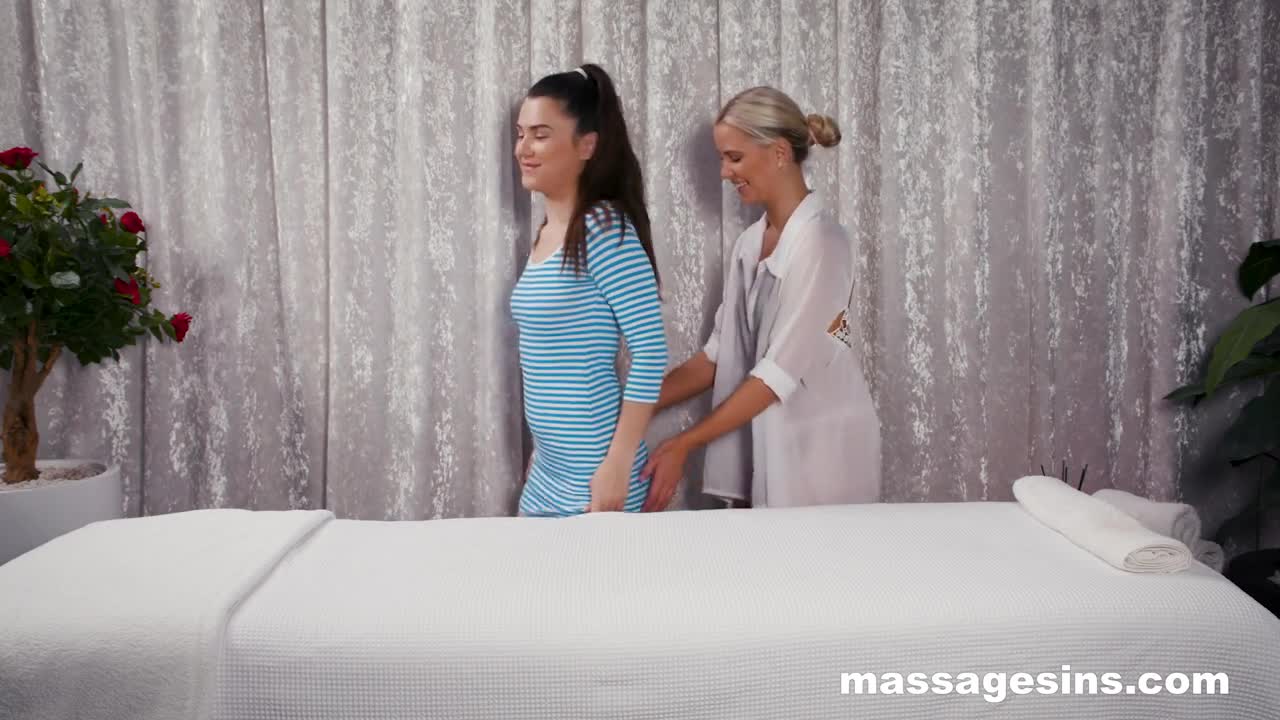 MassageSins Dido Angel And Haily Sanders Its Part Of The Massage - Porn video | ePornXXX