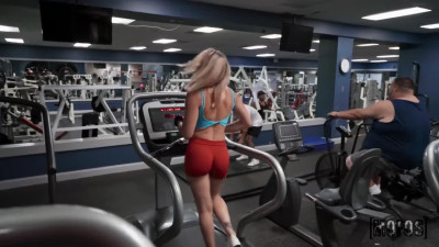 Mofos Kelsey Kane Treadmill Tail