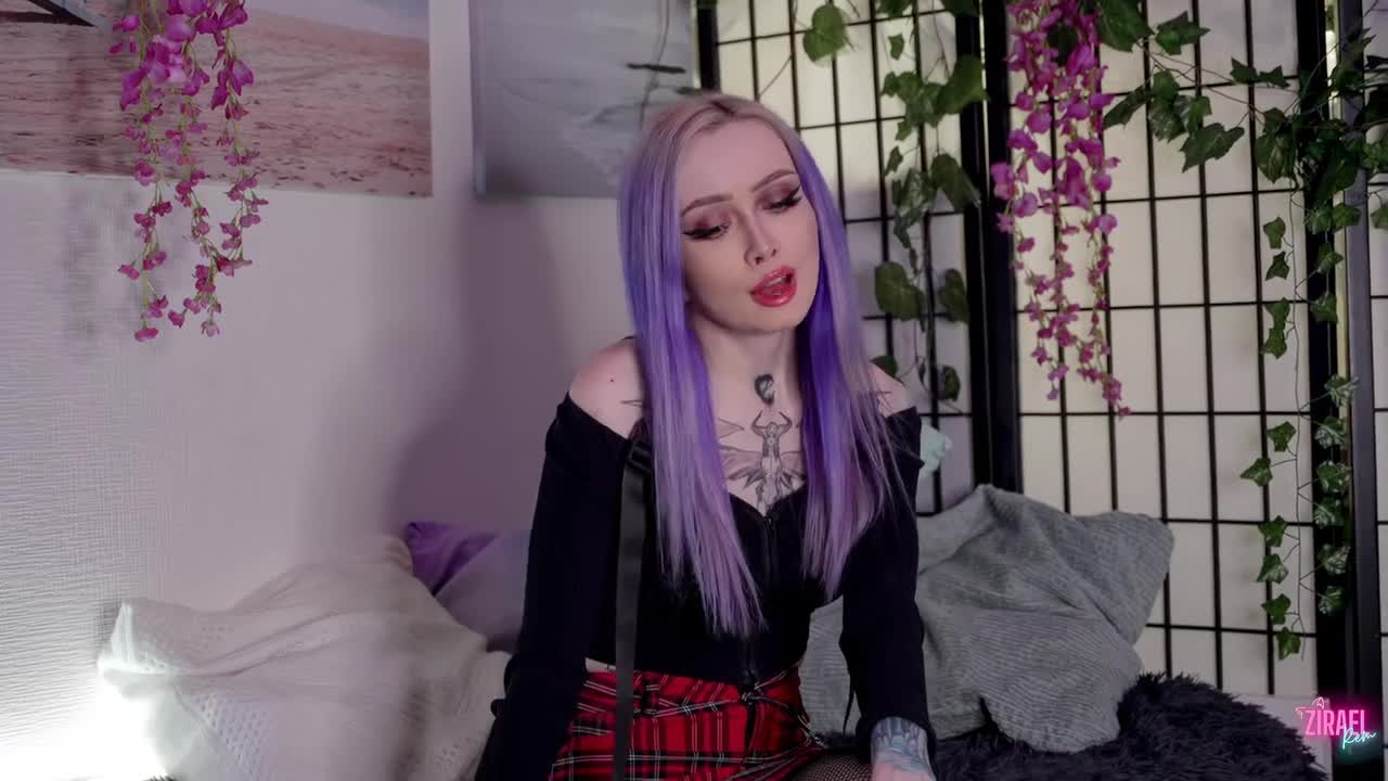 ManyVids Zirael Rem Stepsis Caught You Masturbating - Porn video | ePornXXX