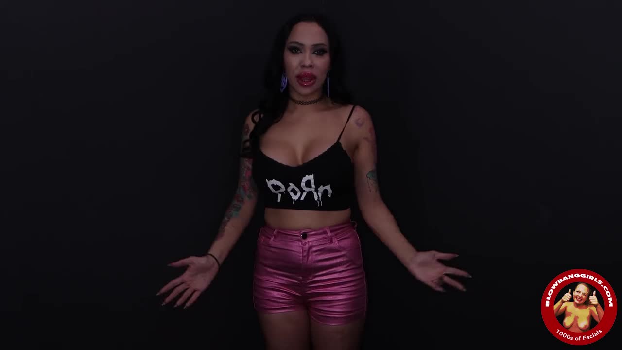 BlowBangGirls Jasmine Dark Facials For Jasmine - Porn video | ePornXXX