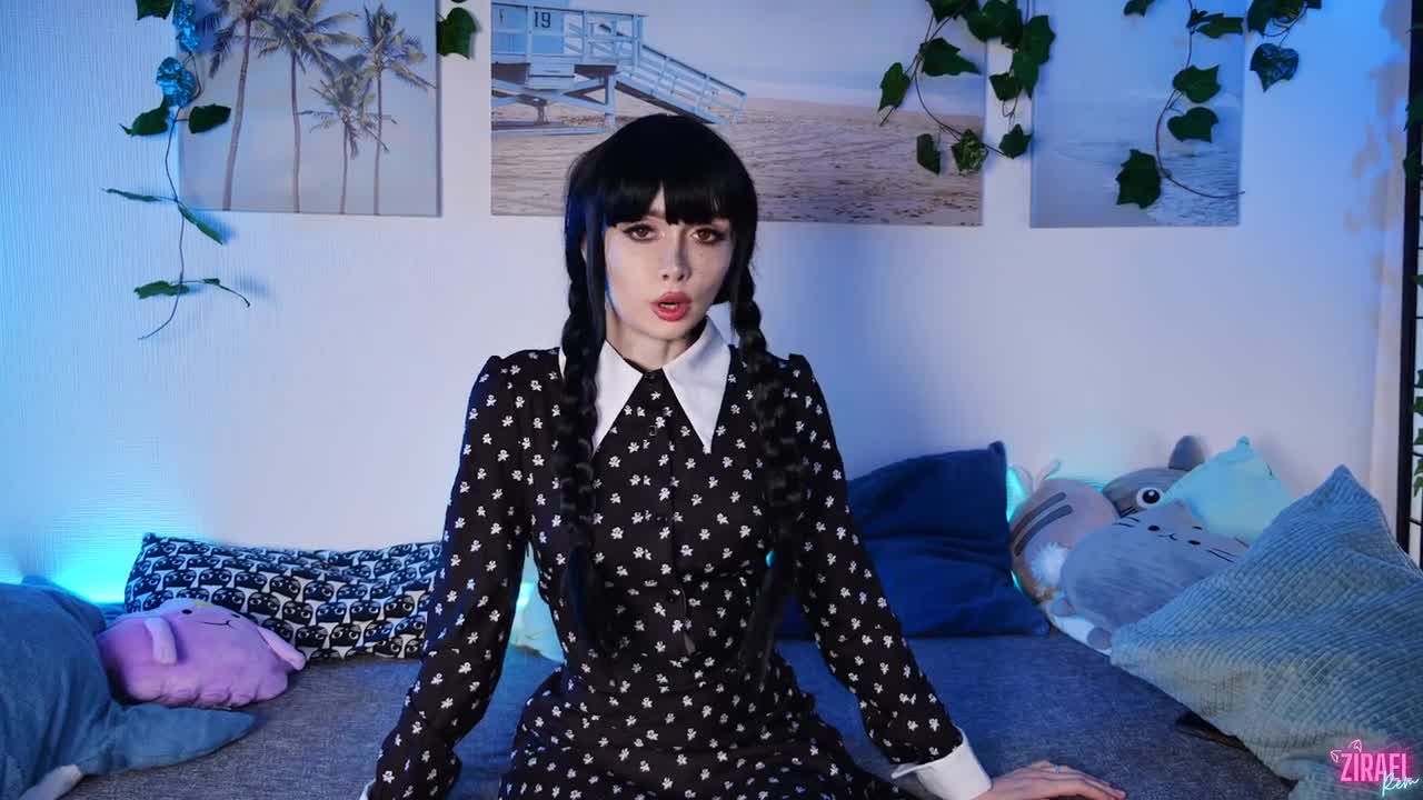 ManyVids Zirael Rem Wednesdays Dirty Play And Squirt - Porn video | ePornXXX