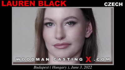 WoodmanCastingX Lauren Black Casting Hard