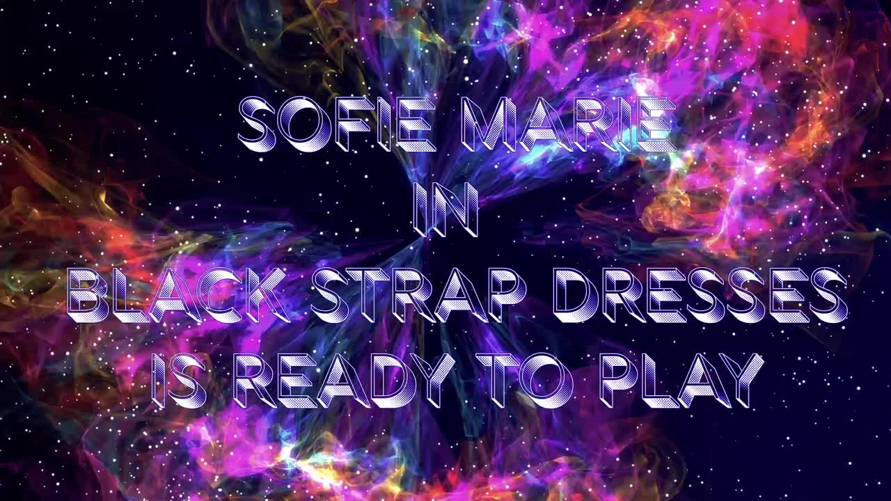 SofieMarie Black Strap Dresses - Porn video | ePornXXX