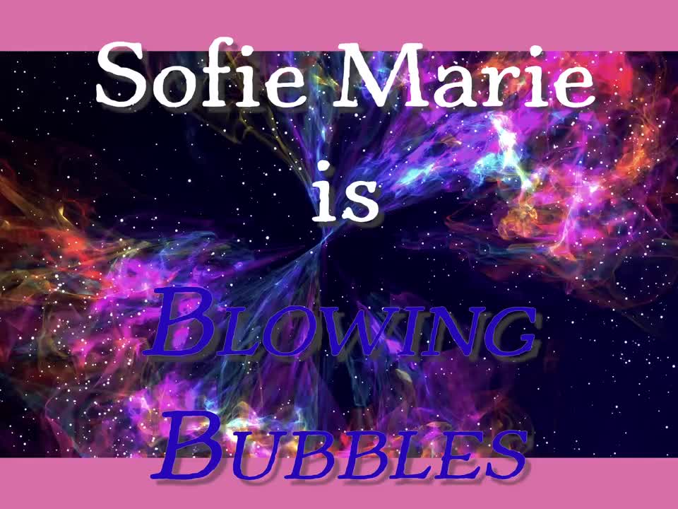 SofieMarie Blowing Bubbles - Porn video | ePornXXX