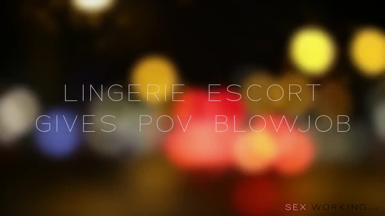 SexWorking Kinuski Lingerie Escort Gives POV Blowjob - Porn video | ePornXXX