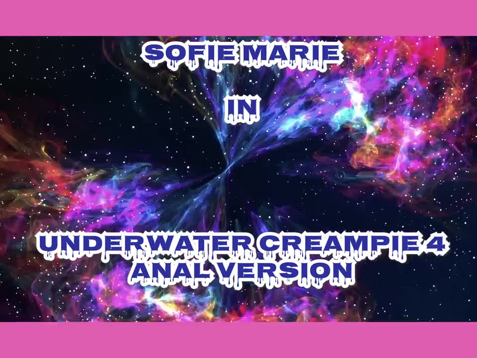 SofieMarie Underwater Creampie Anal - Porn video | ePornXXX