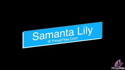 PinupFiles Samanta Lily Shower Bikini