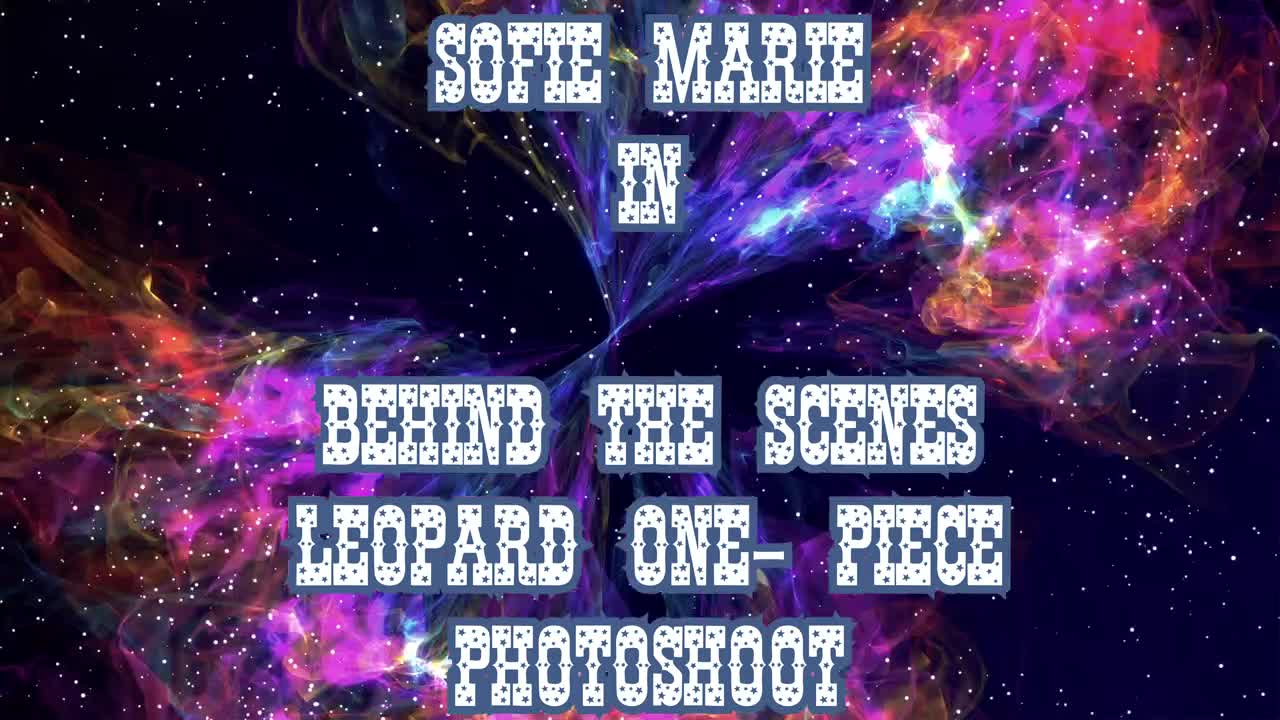 SofieMarie Leopard One Piece And BTS - Porn video | ePornXXX