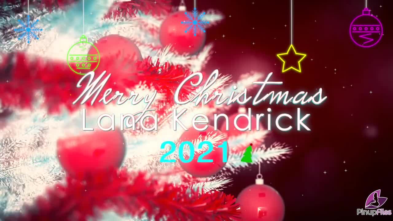 PinupFiles Lana Kendrick Webcam Christmas - Porn video | ePornXXX