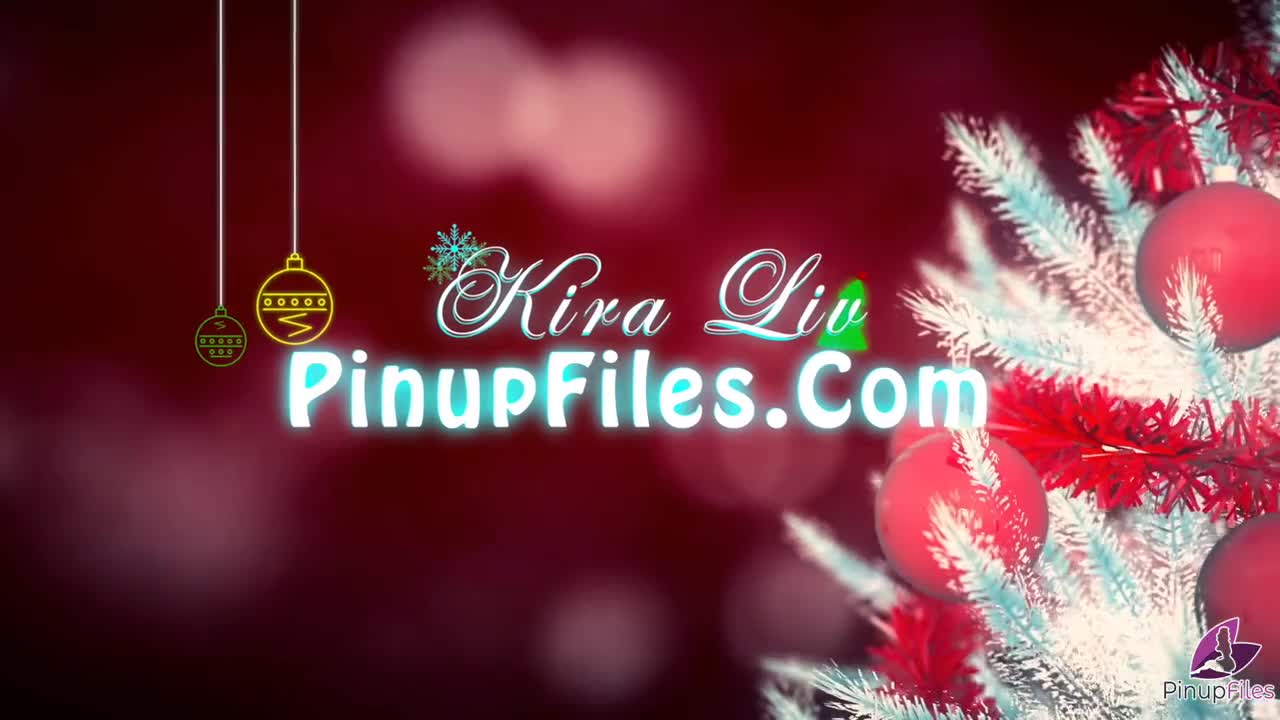 PinupFiles Kira Liv Santa Girl - Porn video | ePornXXX