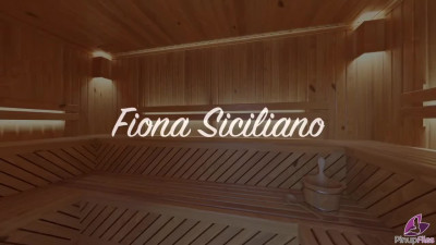 PinupFiles Fiona Siciliano Pink Sauna