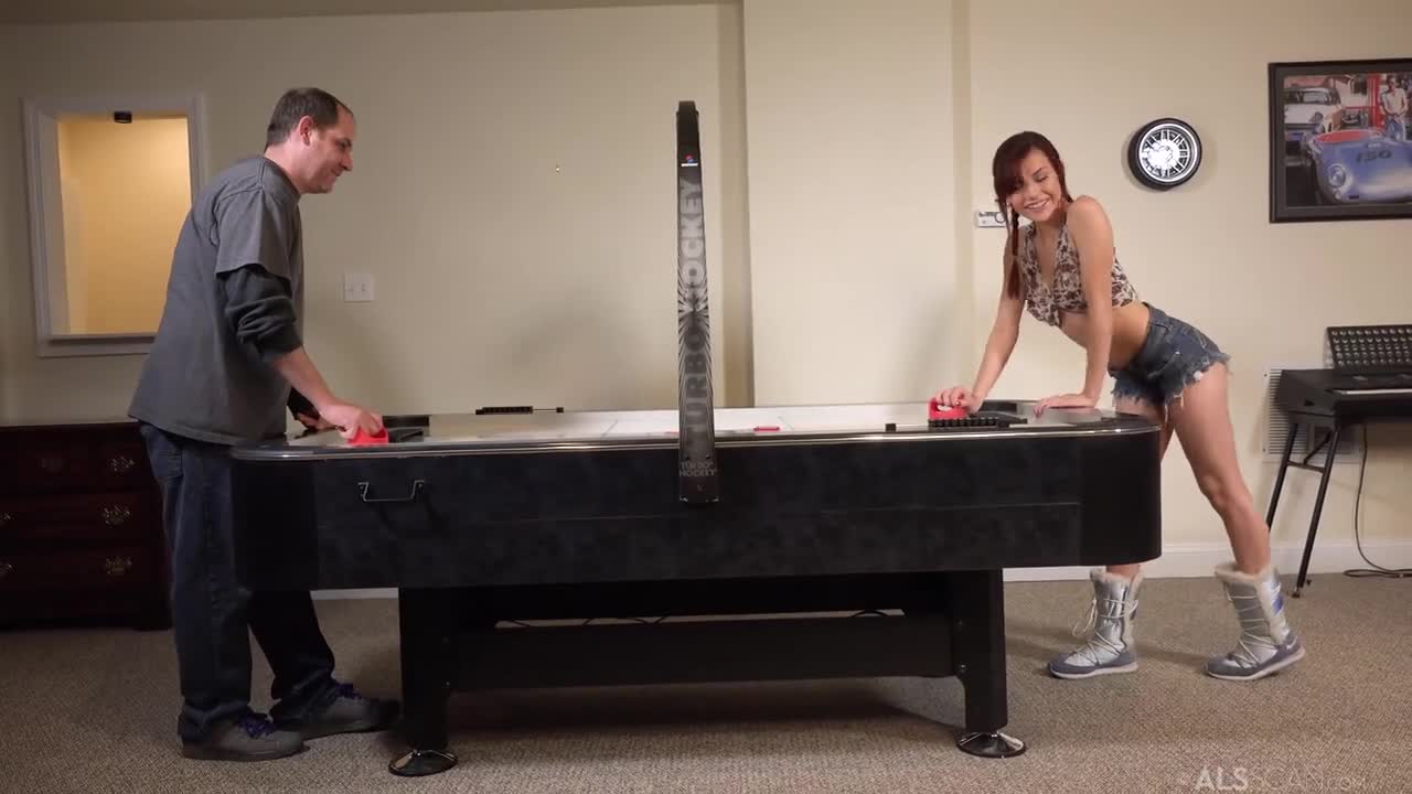 ALSScan Sabina Rouge Air Hockey BTS - Porn video | ePornXXX