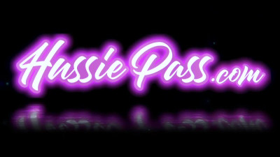 HussiePass Graycee Baybee DP And DVP For Busty Blonde