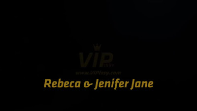 VIPissy Jenifer Jane And Rebeca Mouthfuls Of Pee