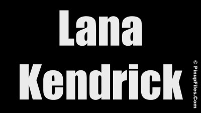 PinupFiles Lana Kendrick New Website Launch Webcam