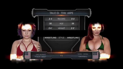 EvolvedFightsLez Sarah Brooke Vs Tori Avano