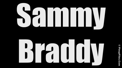 PinupFiles Sammy Braddy Peach Bikini