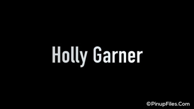 PinupFiles Holly Garner Green Sparkle Bikini
