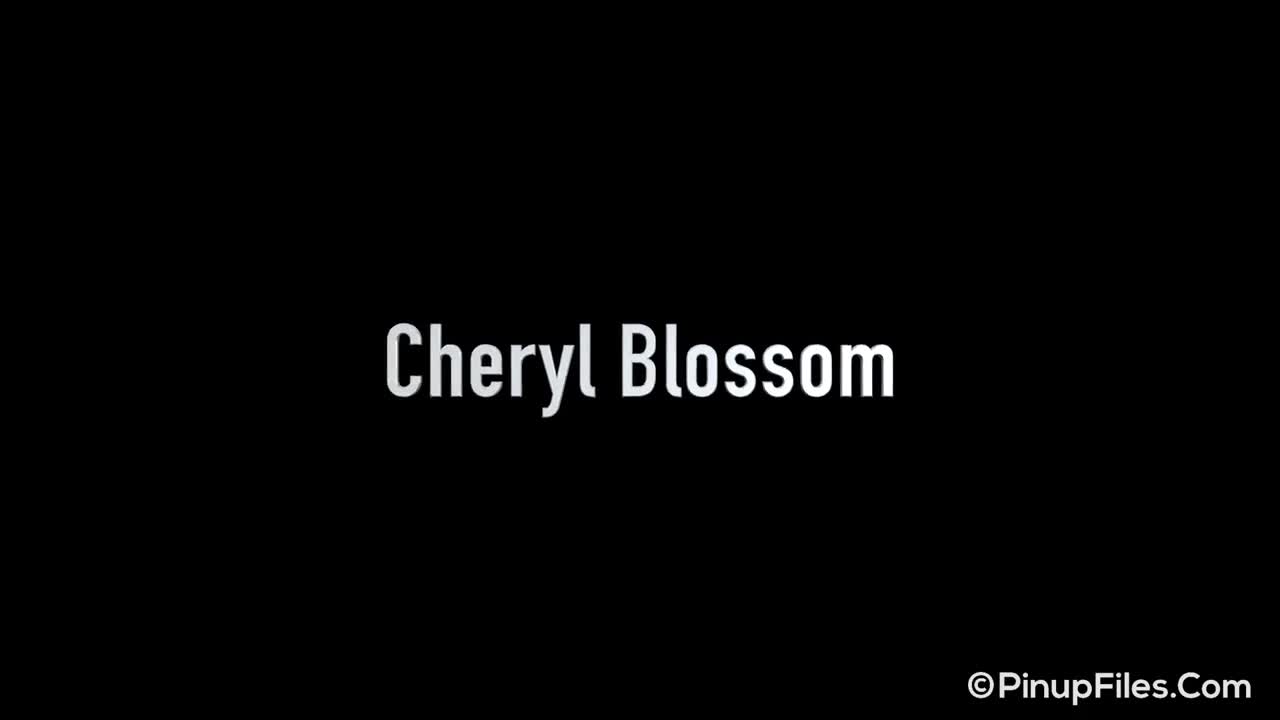 PinupFiles Cheryl Blossom Black and Orange Glorious - Porn video | ePornXXX