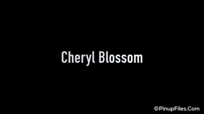 PinupFiles Cheryl Blossom Black and Orange Glorious