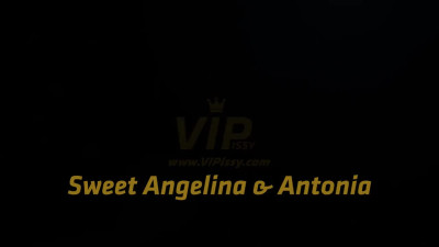 VIPissy Antonia Sainz And Sweet Angelina Spilling Their Streams