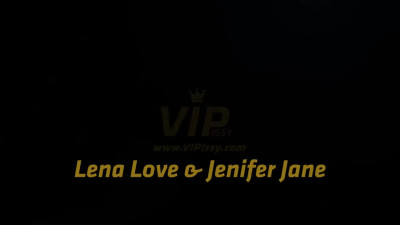VIPissy Jenifer Jane And Lena Love Productive Pissing