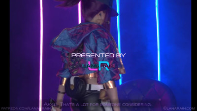 Lana Rain - KDA Akali Invites You Backstage