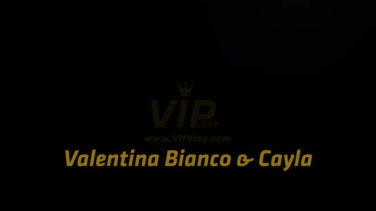 VIPissy Cayla And Valentina Bianco Frenzied Lesbian Pissing - Porn video | ePornXXX