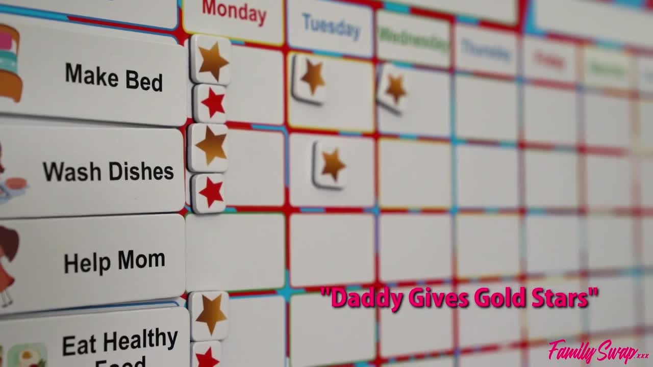 FamilySwap Jewelz Blu Kit Mercer Daddy Gives Gold Stars - Porn video | ePornXXX