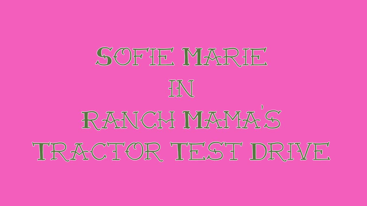 SofieMarie Ranch Mamas Tractor Test Drive With Maddie Cross - Porn video | ePornXXX