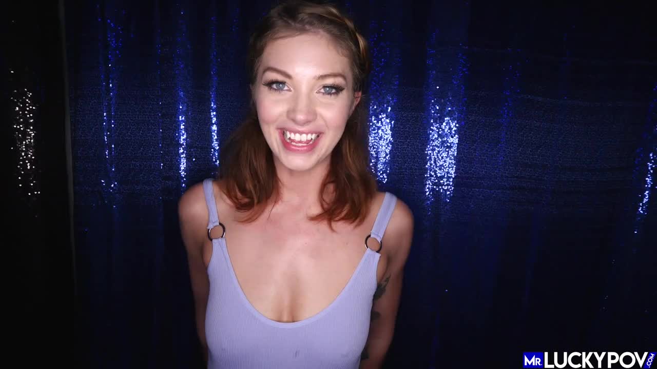 MrLuckyPOV Leah Winters Glamour Model Goes Gonzo - Porn video | ePornXXX