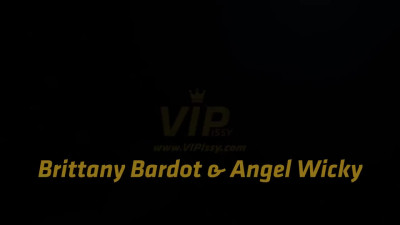 VIPissy Angel Wicky And Brittany Bardot Ironing Day