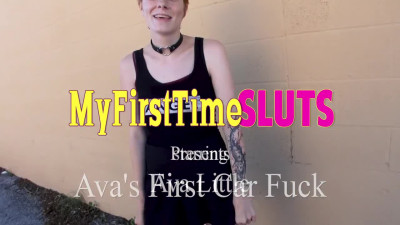 MyFirstTimeSluts Ava Little First Car Fuck