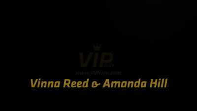 VIPissy Amanda Hill And Vinna Reed Dining For Two