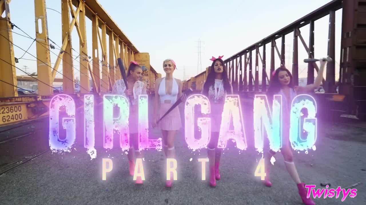 WhenGirlsPlay Bridgette B Gina Valentina And Skylar Vox Girl Gang Part - Porn video | ePornXXX