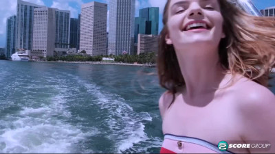 PornMegaLoad Emma Johnson FingerBanging On A Boat